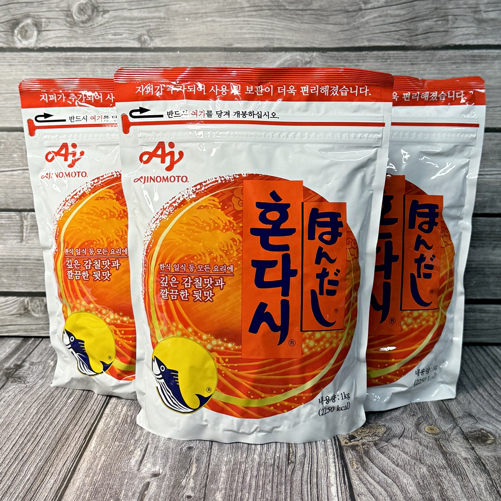 농심 아지노모도 혼다시 1kg x 12개 가쓰오다시 감칠맛 조미료 업소용 - 상품 이미지