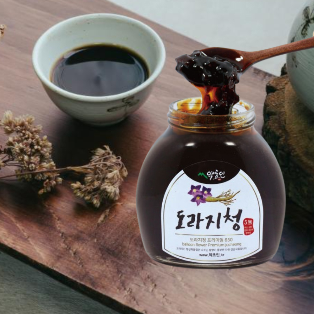 약초인 도라지 청 기침에좋은 약 도라지 도라지 진액 650g, 1개 - 메인 이미지