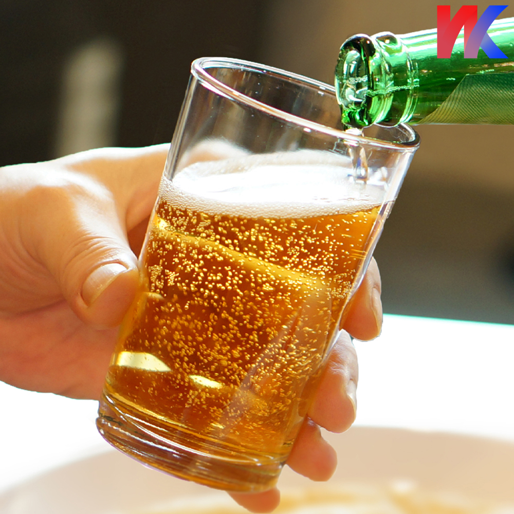 국산 플라스틱 맥주잔 맥주컵 - 상품 이미지