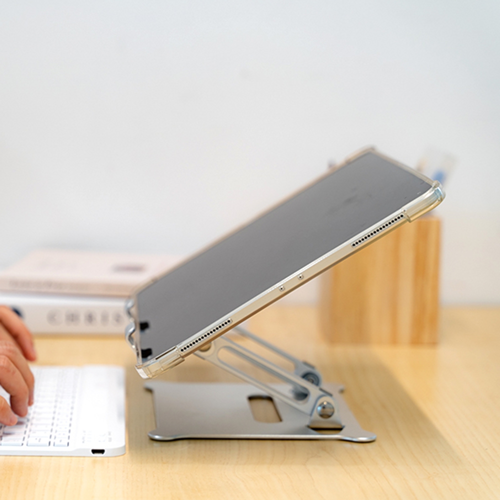 휴대용 탭거치대 책상 논슬립 태블릿 패드 포터블모니터 받침대