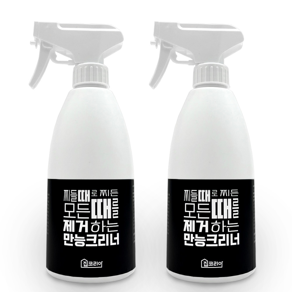 집코리아 찌들 때로 찌든 모든 때를 제거하는 만능크리너 400ml, 2개 - 상품 이미지