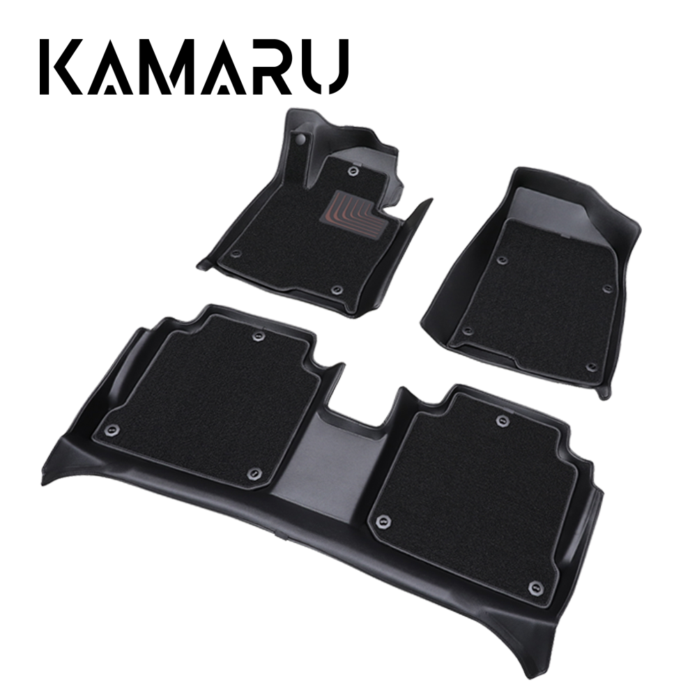 카마루 듀라코어 입체매트 자동차매트 전차종 확장형 1+2열