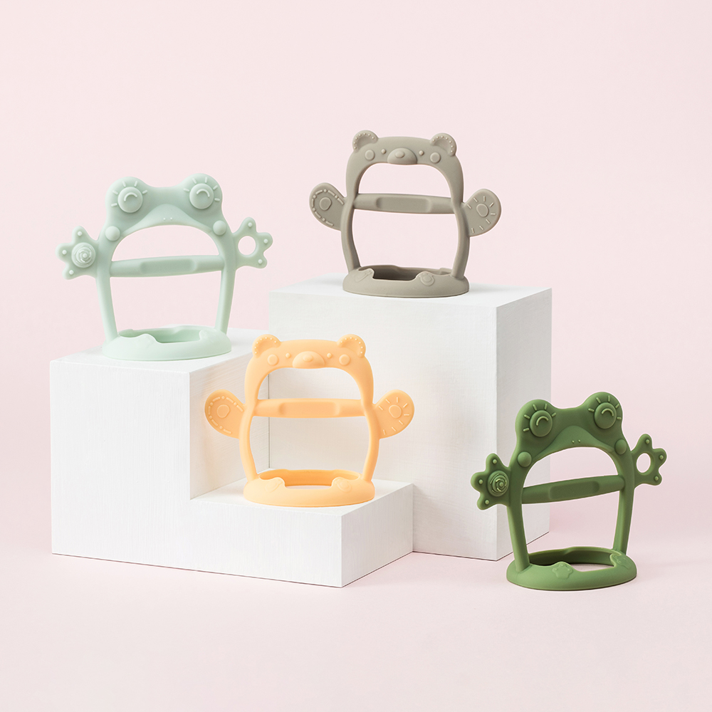 티지엠 손목치발기 아기 치발기 보관케이스 포함 국내생산 플래티넘 실리콘 치아발육기