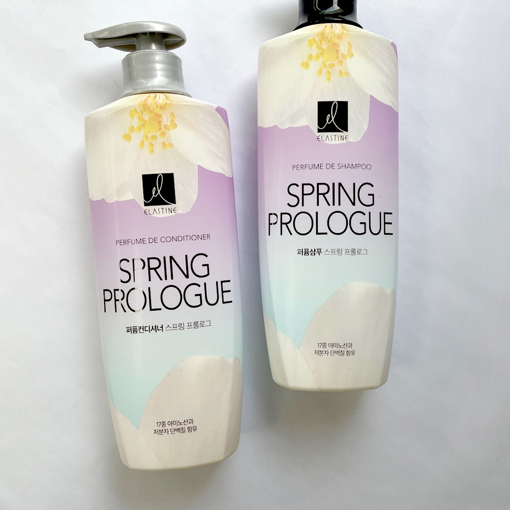 LG 엘라스틴 퍼퓸 드 샴푸 스프링 프롤로그 600ml - 상세 이미지 2