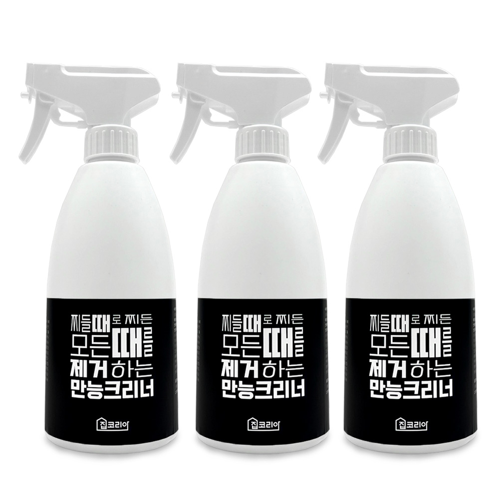 집코리아 찌들 때로 찌든 모든 때를 제거하는 만능크리너 400ml, 3개 - 상품 이미지
