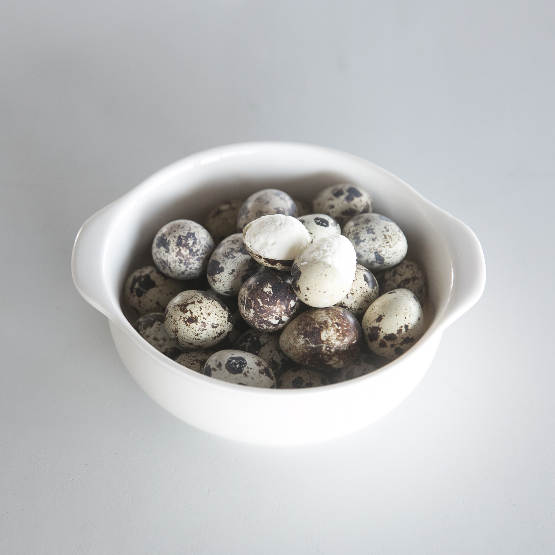 강아지 수제 간식 노견 영양식 사료 토핑 동결 메추리알 20P 1팩