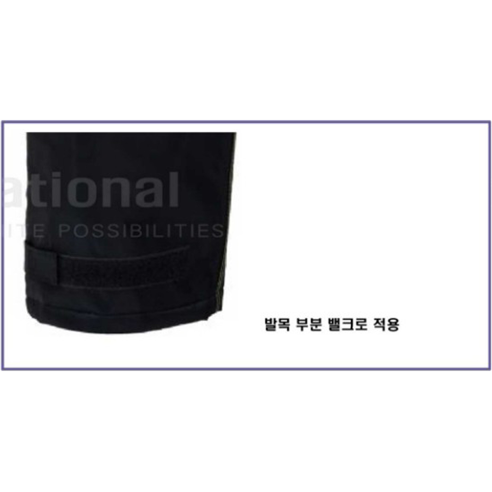 제비표 우의 빅사이즈 3XL 방한 겨울 혹한기 우비 JB-9000 상하의 이미지 8