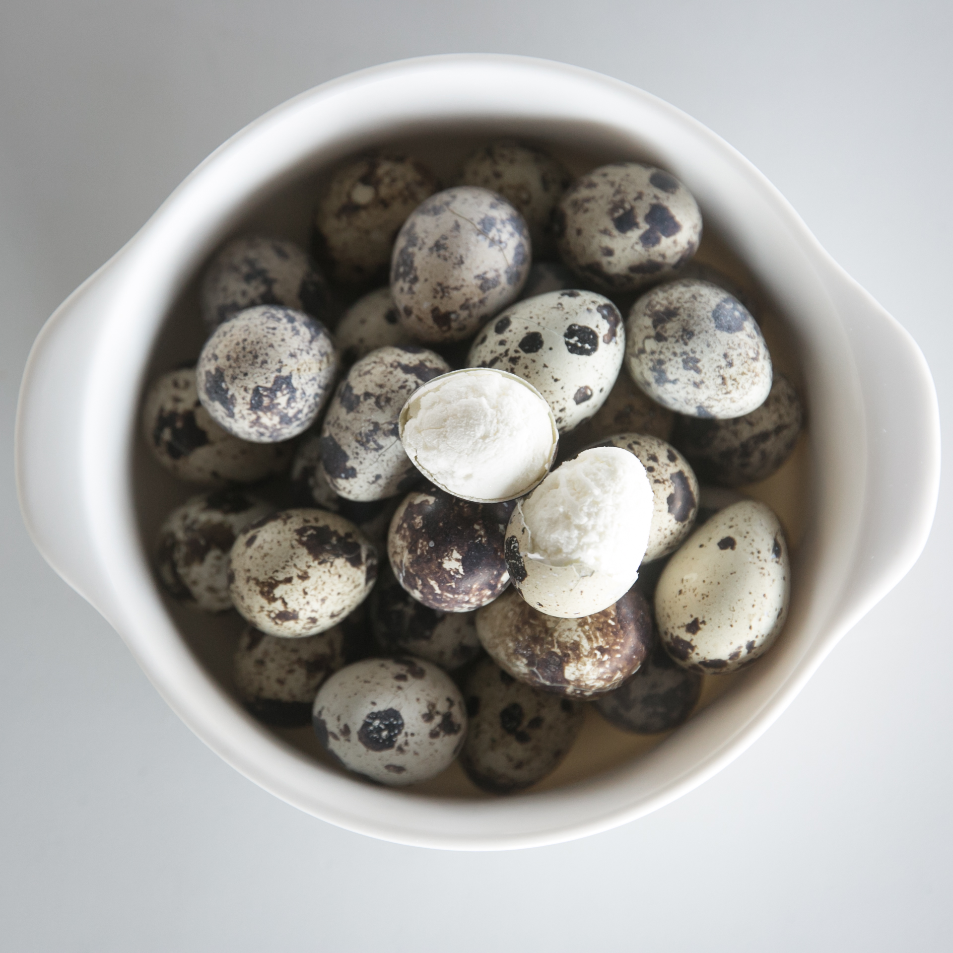 강아지 수제 간식 노견 영양식 사료 토핑 동결 메추리알 20P 1팩