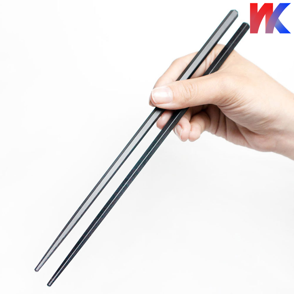 국산 업소용 젓가락 중식 일식 한식 식당 검정 플라스틱 240mm - 상품 이미지