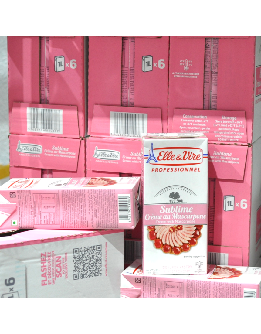 서브라임 1L(아이스박스 무료)마스카포네 30% 프랑스산 엘르앤비르 생크림 - 상세 이미지 4