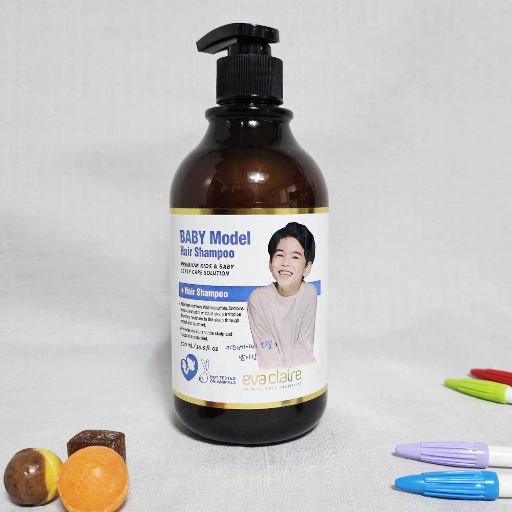 에바끌레르 유아를 위한 베이비 모델 헤어 샴푸500ml - 상세 이미지 2