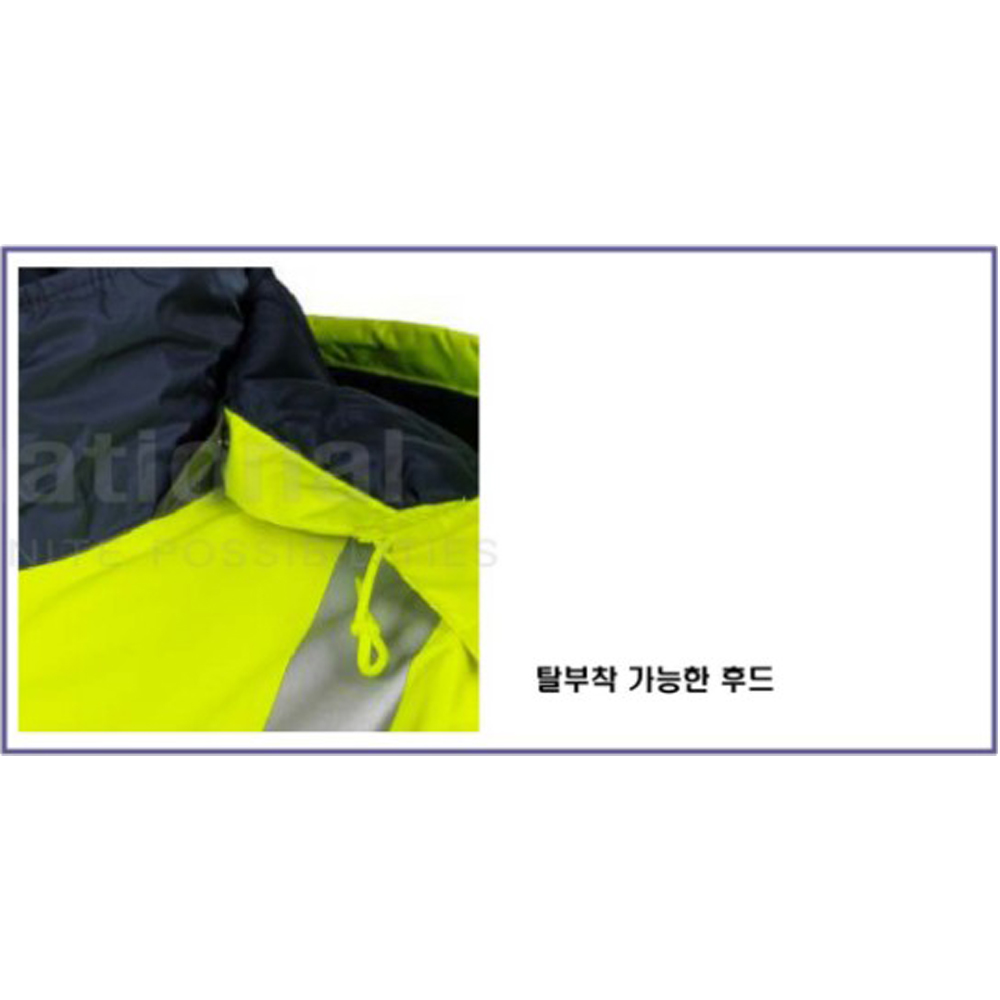 제비표 우의 빅사이즈 3XL 방한 겨울 혹한기 우비 JB-9000 상하의 이미지 6