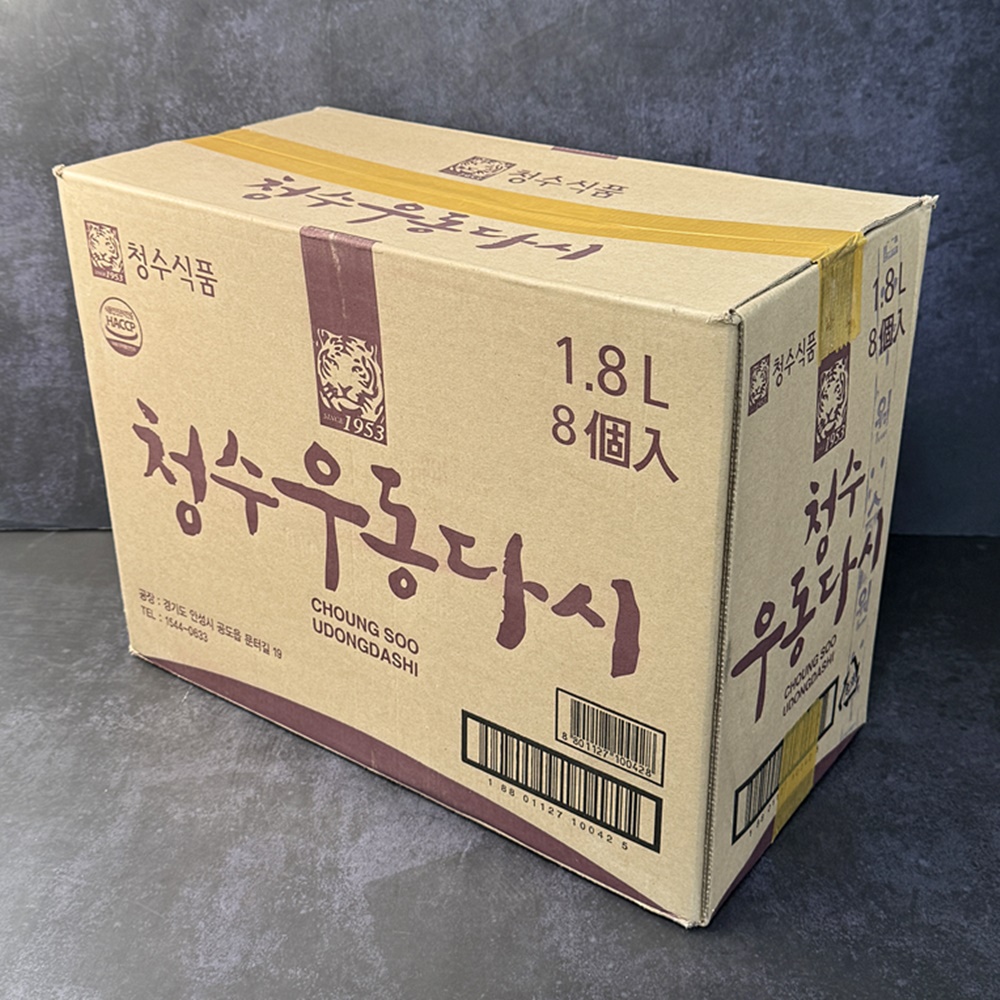 청수식품 청수 우동다시 업소용 1.8L x 8개 우동국물 가쓰오 - 상세 이미지 5