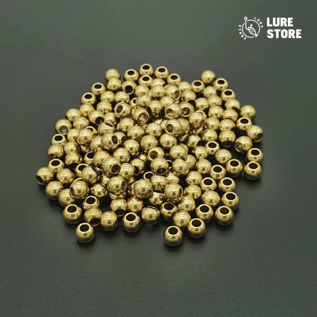 루어스토어 황동 비드 웨이트 싱커 벌크 50개입 2g
