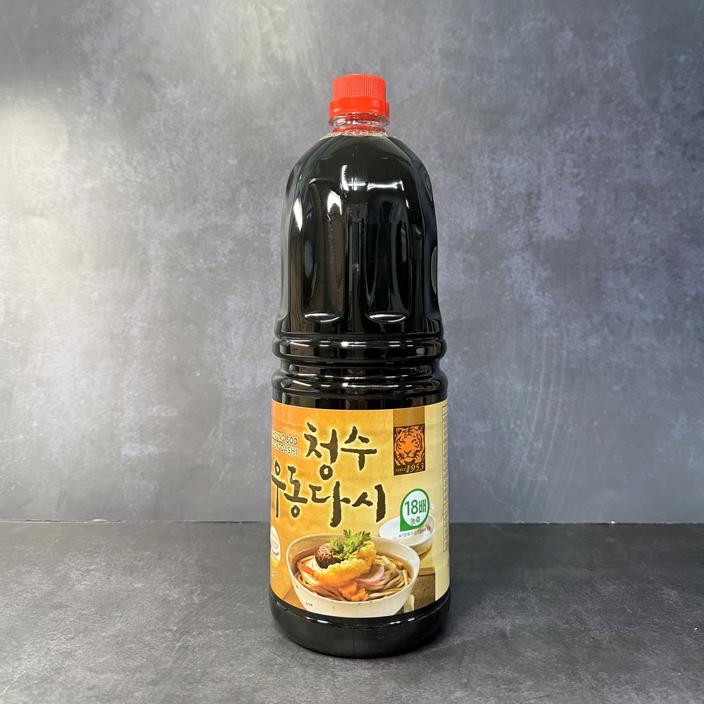 청수식품 청수 우동다시 업소용 1.8L x 8개 우동국물 가쓰오 - 상세 이미지 2