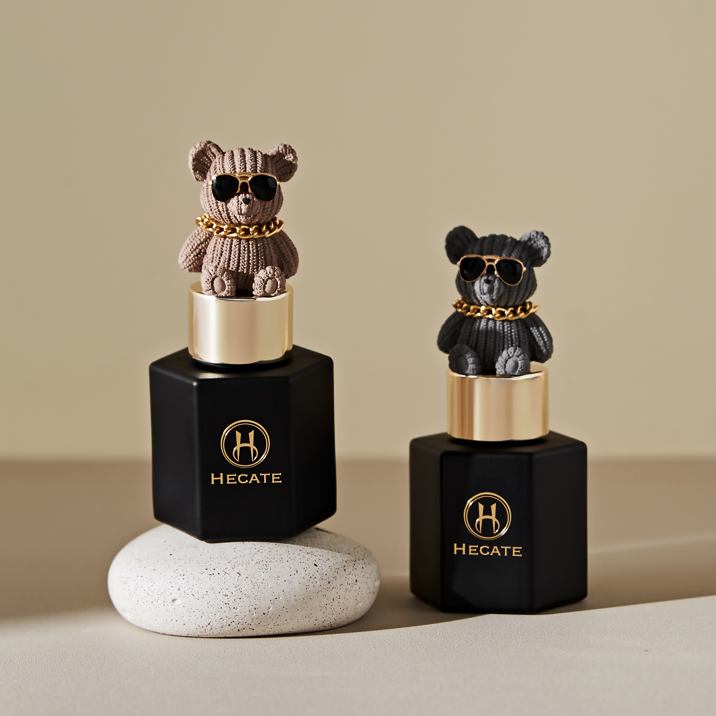 힙스타 곰돌이 차량용 디퓨저 50ml 블랙체리 - 상세 이미지 2