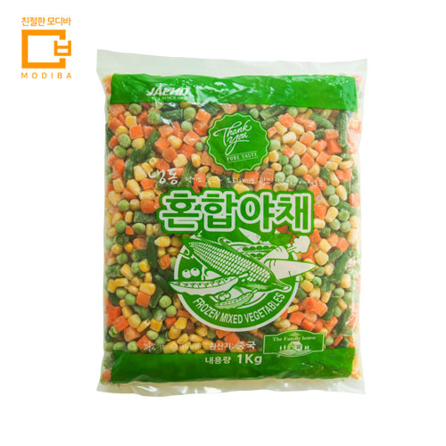냉동 혼합야채 야채믹스 1kg - 상품 이미지