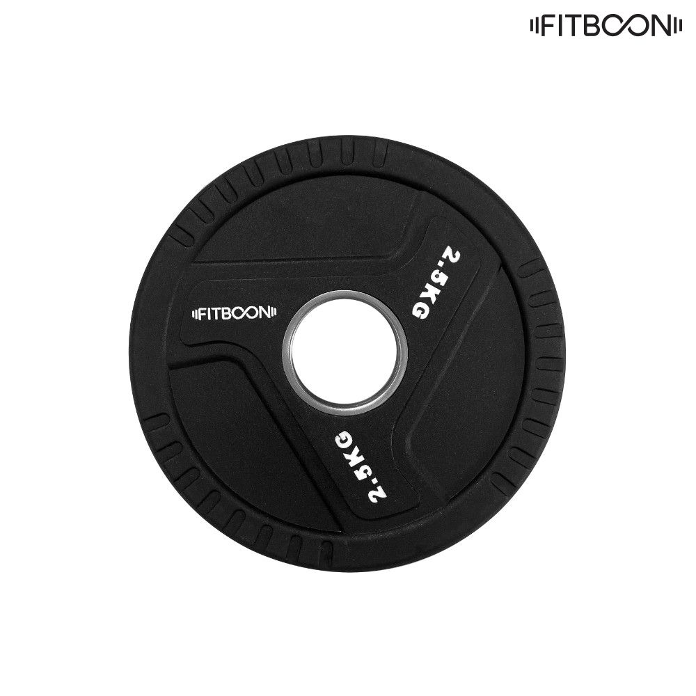 핏분 바벨 원판 우레탄 50mm 중량 플레이트 무소음 마찰방지 TPU소재 2.5KG - 상세 이미지 2