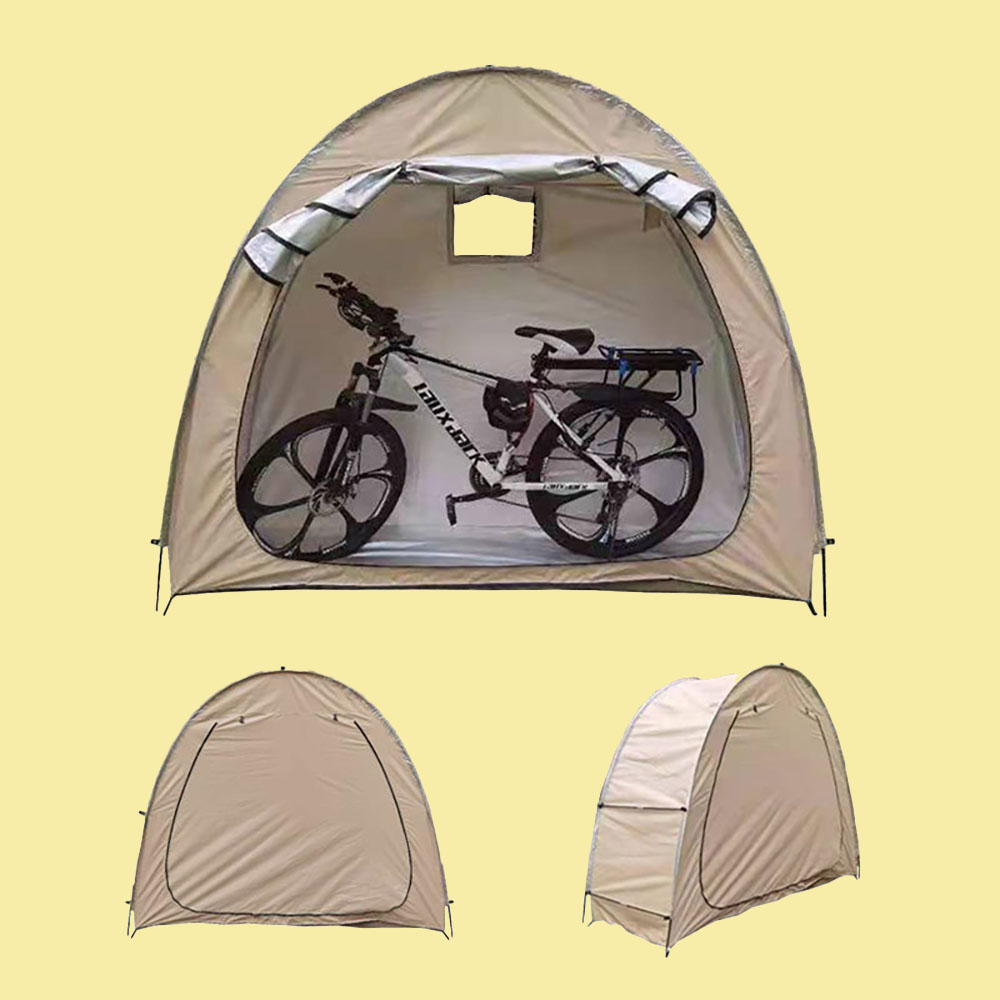 자전거 텐트 쉘터텐트 캠핑 장박 휴대용 간이창고 다용도 짐보관 단문형