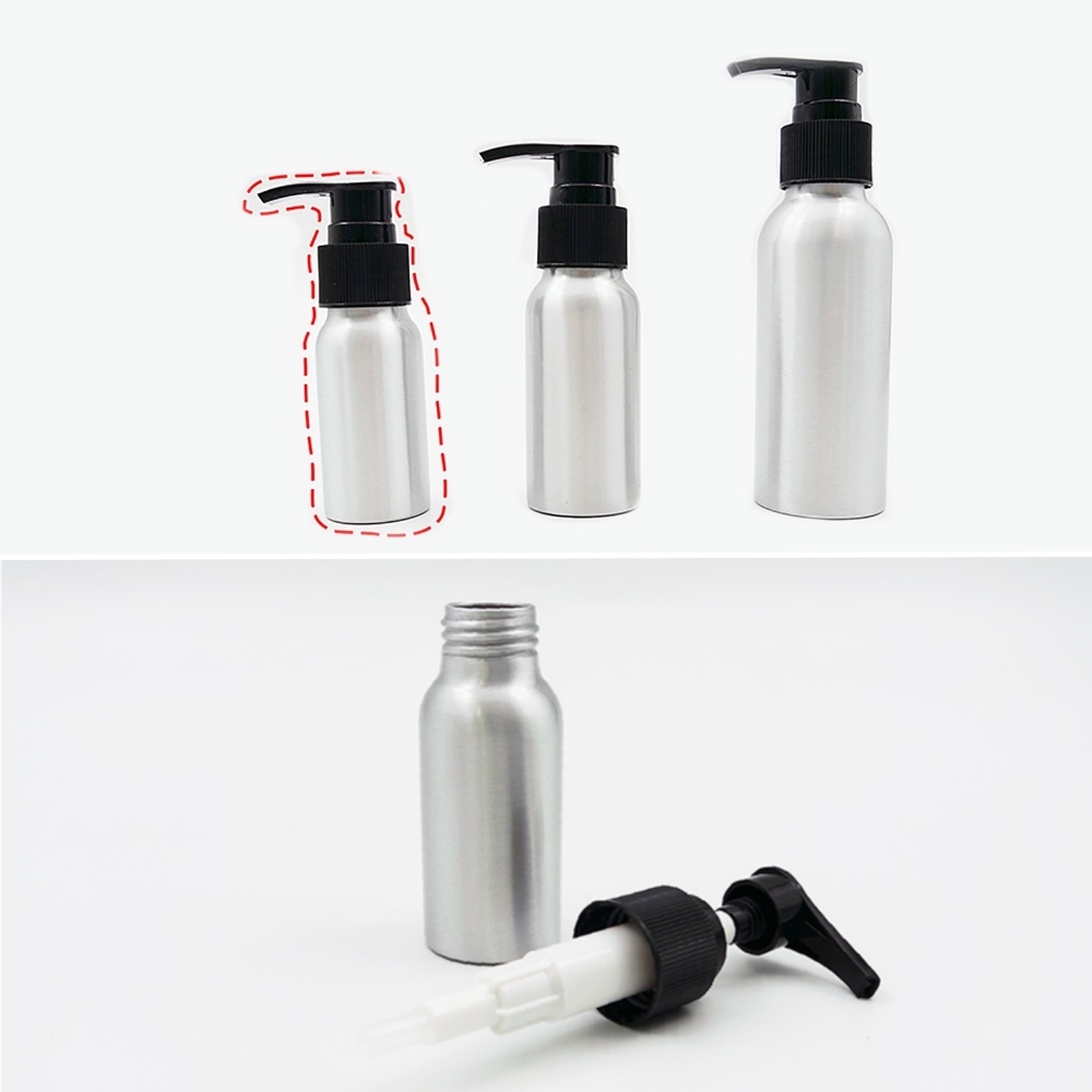여행용기 화장품소분 펌프식 알루미늄 미니공병 휴대용샴푸통 30ml 솔직 후기 | 피부 타입별 분석 - 대표 이미지