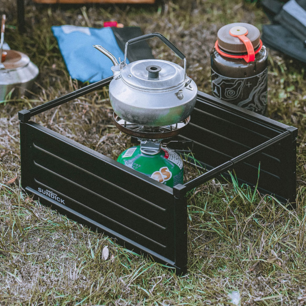캠핑 미니 차박 테이블 접이식 알루미늄 경량 백패킹 등산 공원 M