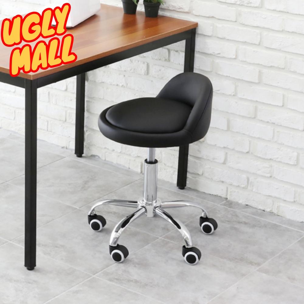 편한 치료용벤치 유압식의자 바퀴화장대의자