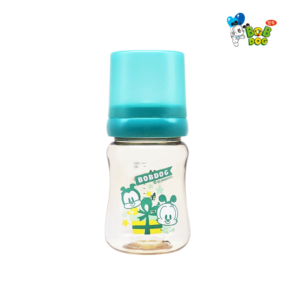 리틀밥독 NEW PPSU 신생아 유아 아기젖병 노꼭지 배앓이젖병 180ml - 상세 이미지 2
