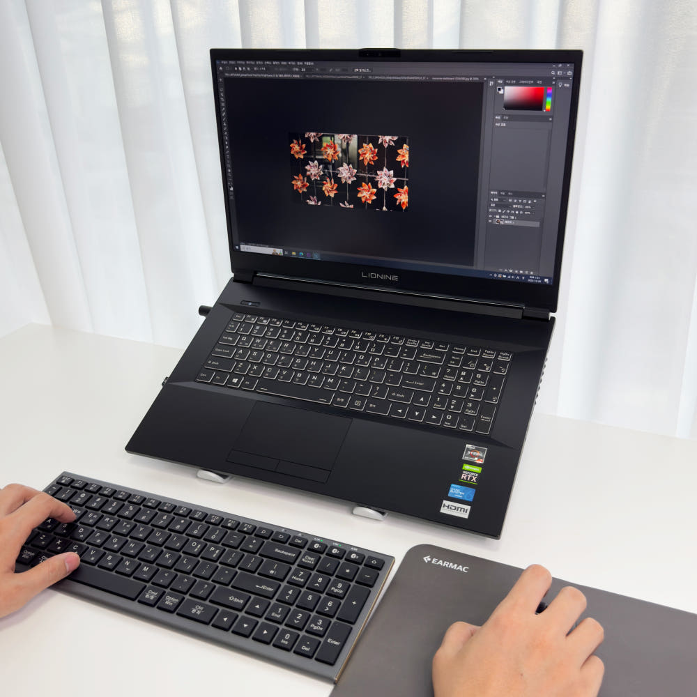 작업용 세팅 예시