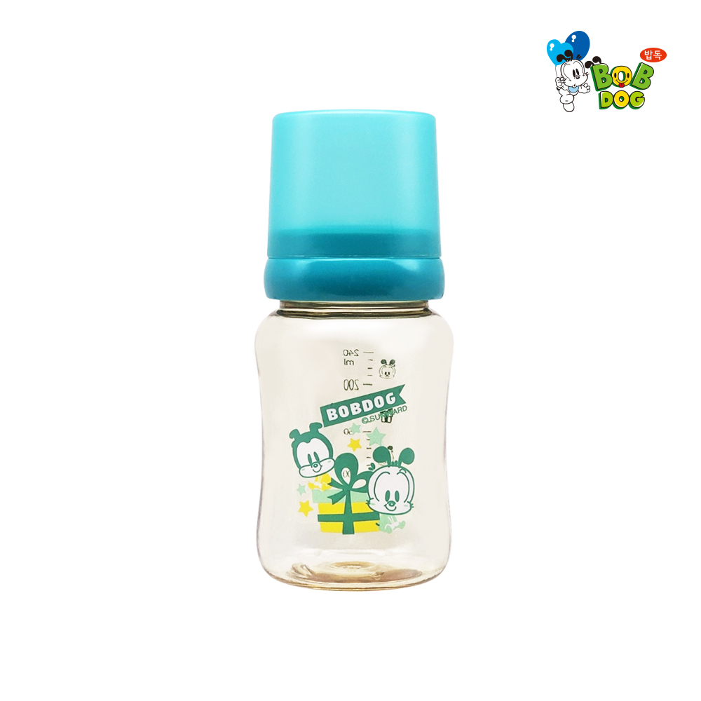 리틀밥독 NEW PPSU 신생아 유아 아기젖병 노꼭지 배앓이젖병 240ml - 상세 이미지 2