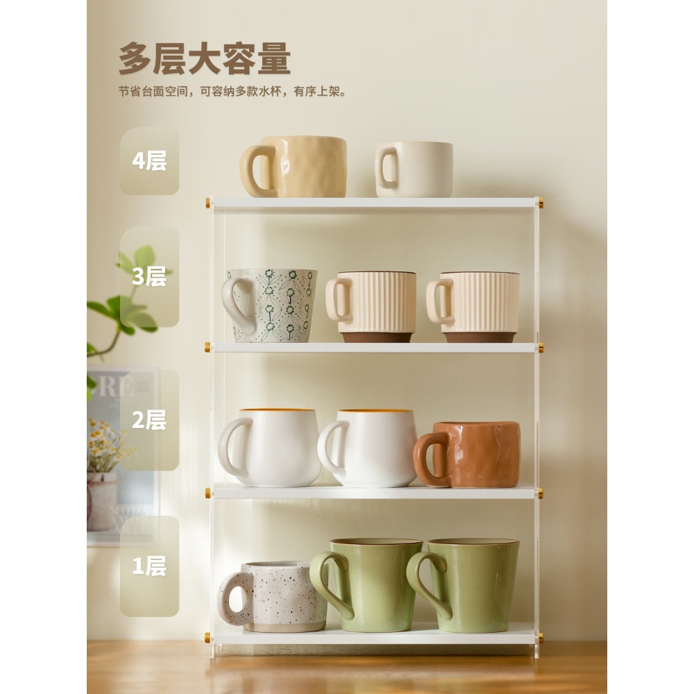 미니찬장 주방찬장 미니 컵진열장 원목 보관함 엔틱 찬장 수납장 - 상세 이미지 4