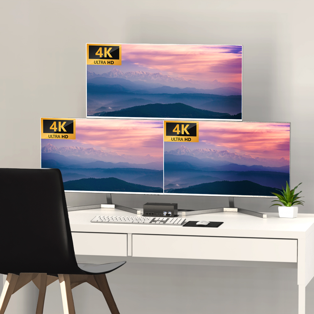 크이파 4K HDMI 트리플 모니터 KVM스위치 이미지 6