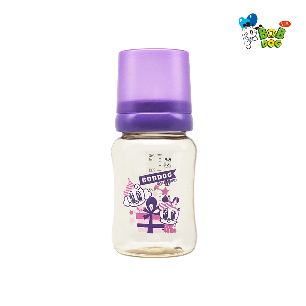 리틀밥독 NEW PPSU 신생아 유아 아기젖병 노꼭지 배앓이젖병 240ml - 상세 이미지 3