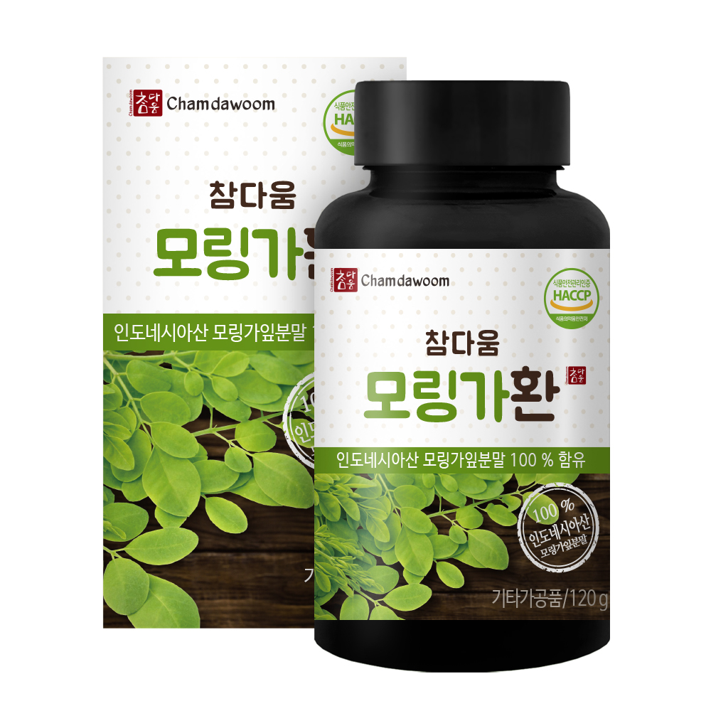 참다움 모링가환 인도네시아산분말 120g, 1개 - 상품 이미지