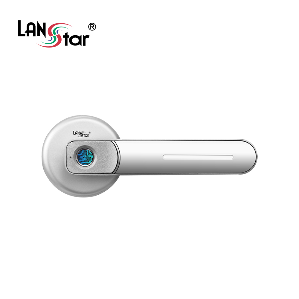 지문인식 도어락 방문 손잡이 문고리 잠금장치 디지털 전자 상가 다용도 (LS-ADOOR)