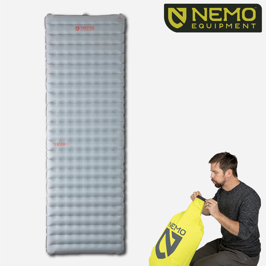 니모 텐서 올시즌 에어 매트 R Value 5.4 롱 와이드, 9cm, 실버