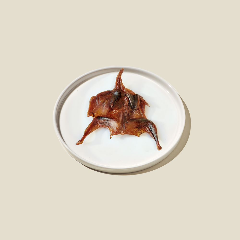 [펫크루] 강아지 훈제 애견 수제간식 훈련용 오리목뼈 불리스틱 닭가슴살 50g 이미지 8