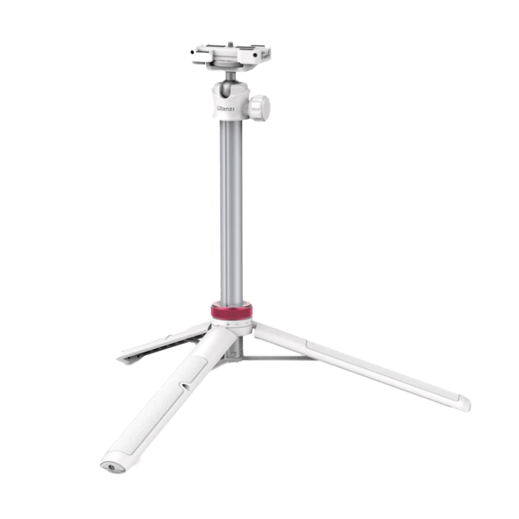 울란지 MT-44 6단 카메라 스마트폰 다용도 삼각대 셀카봉 화이트