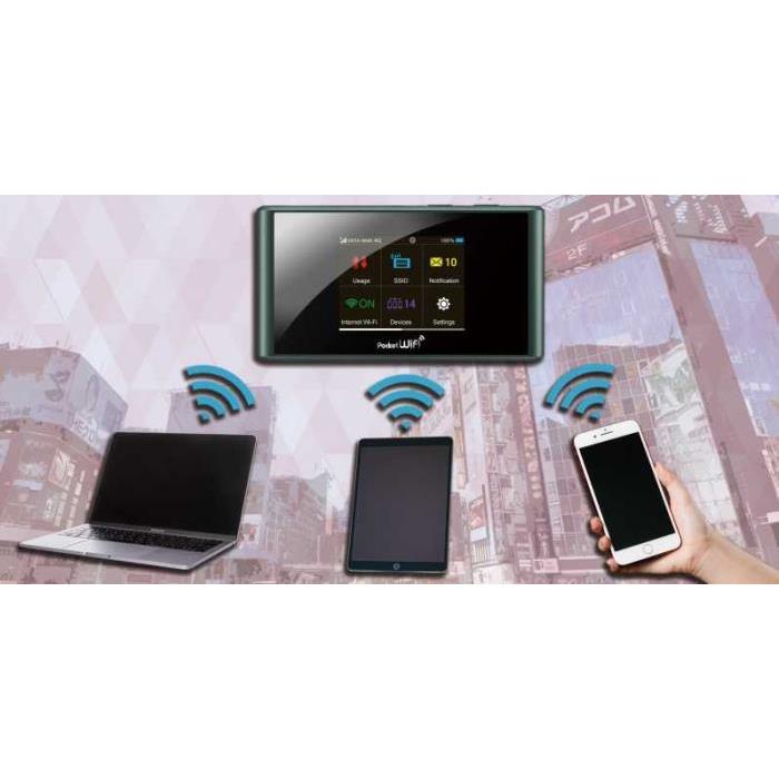 일본 무제한 포켓 WIFI 라우터 4G LTE 대여 호텔 배달 - 상세 이미지 3