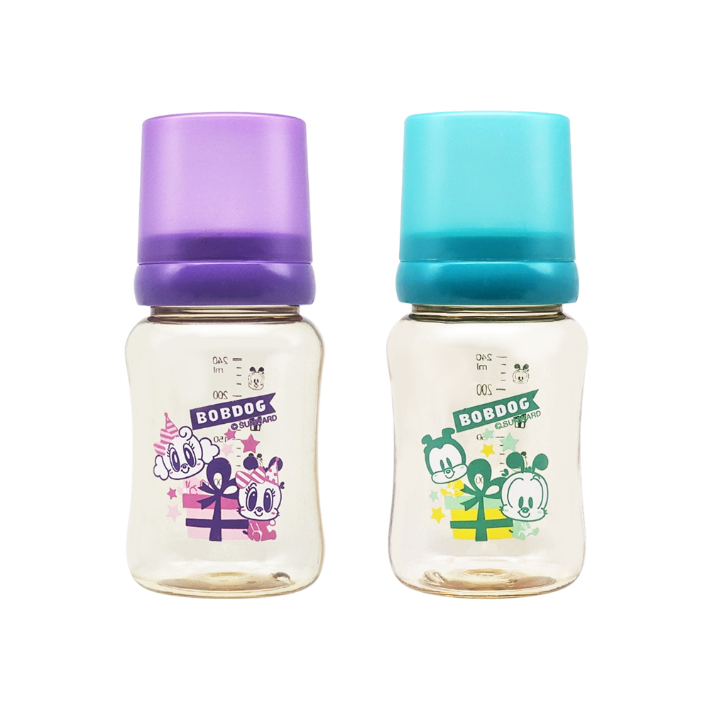 리틀밥독 NEW PPSU 신생아 유아 아기젖병 노꼭지 배앓이젖병 240ml - 상품 이미지