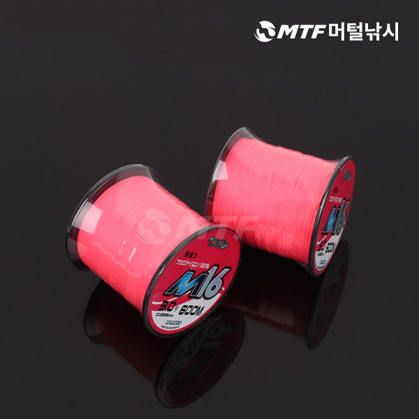레제로 M16 핑크 600m 후로로 나일론 바다원줄 - 상품 이미지