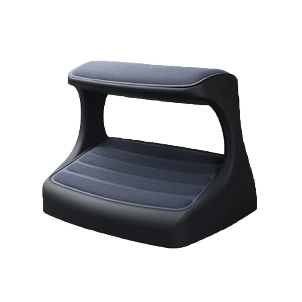 책상 발받침대 발판 사무실 컴퓨터 2단 쿠션 발받침 다리받침대 풋레스트 기본형