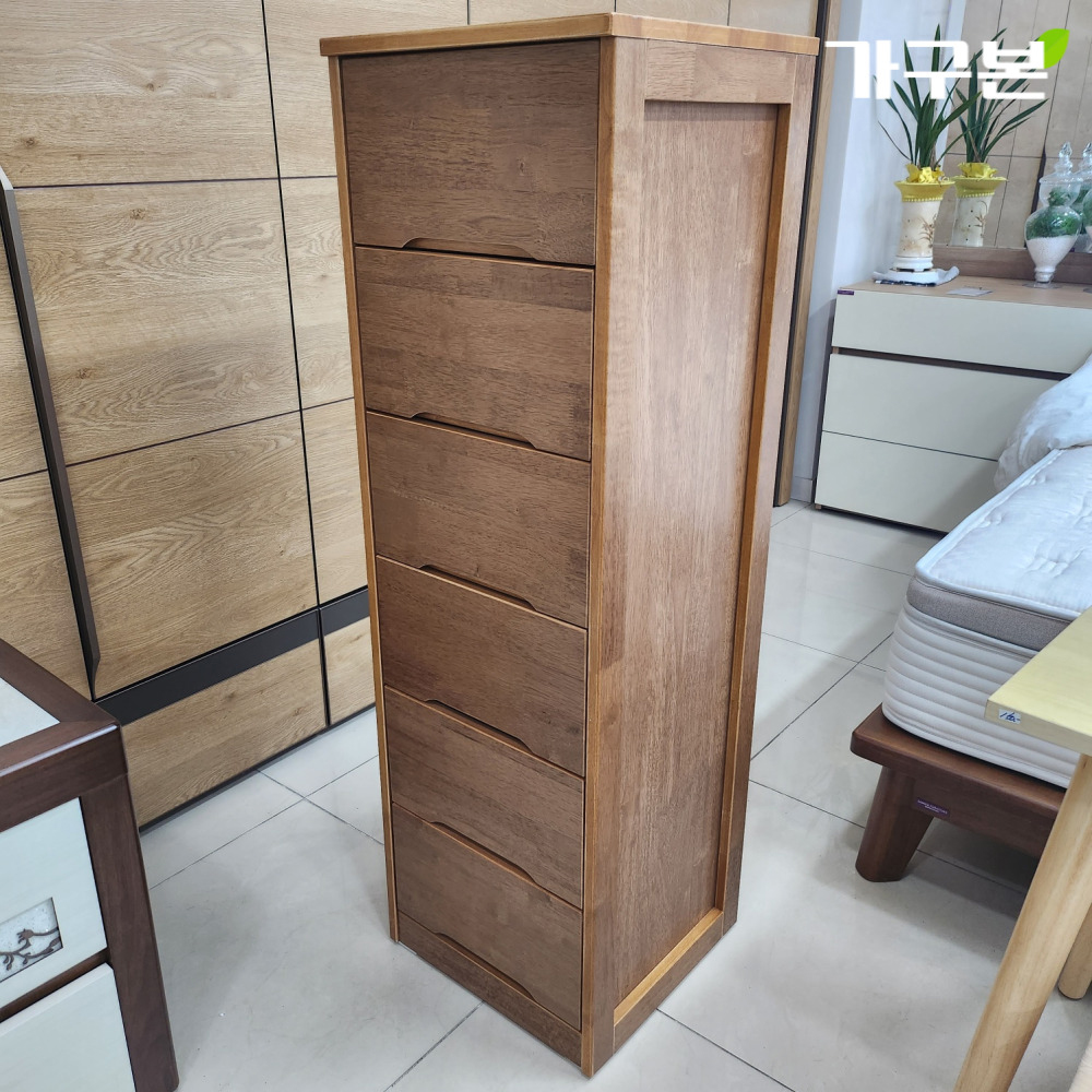 안방400 3단 원목미니 틈새 책상밑서랍장 폭좁은 모듈 - 상세 이미지 5
