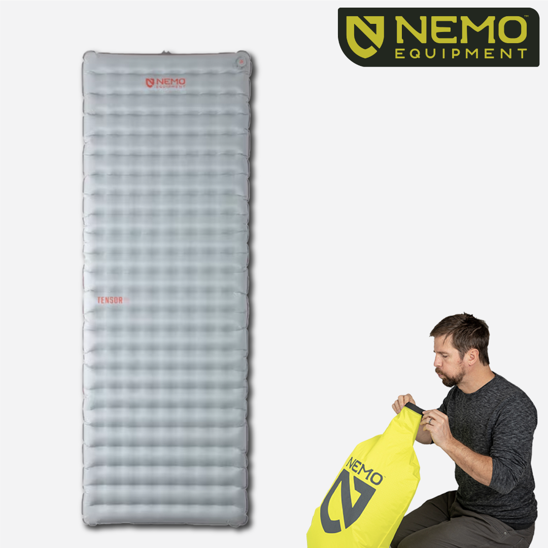 니모 텐서 올시즌 에어 매트 R Value 5.4 레귤러 와이드, 9cm, 실버