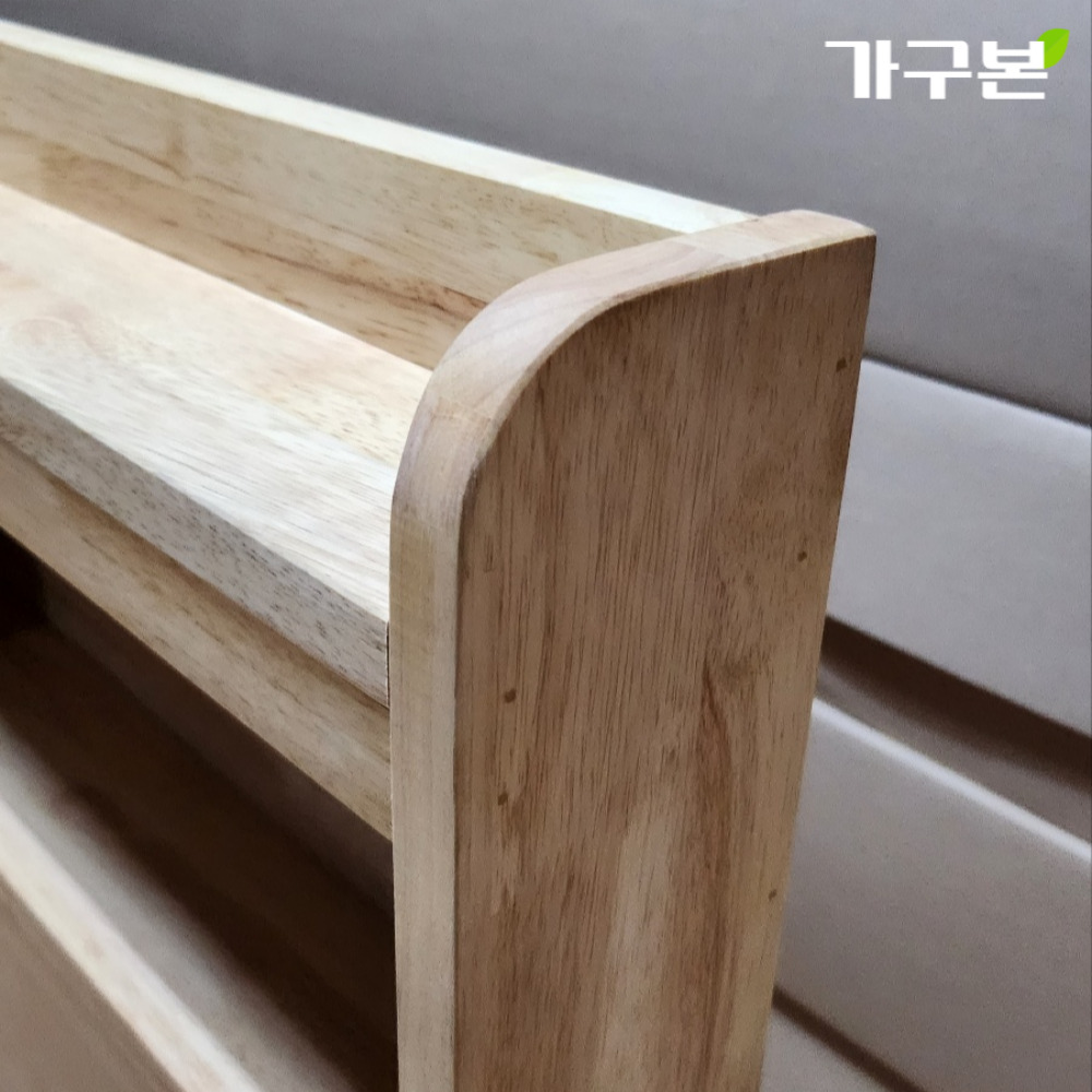 프레스토 킹사이즈침대 침대킹 라지 프레임 월넛