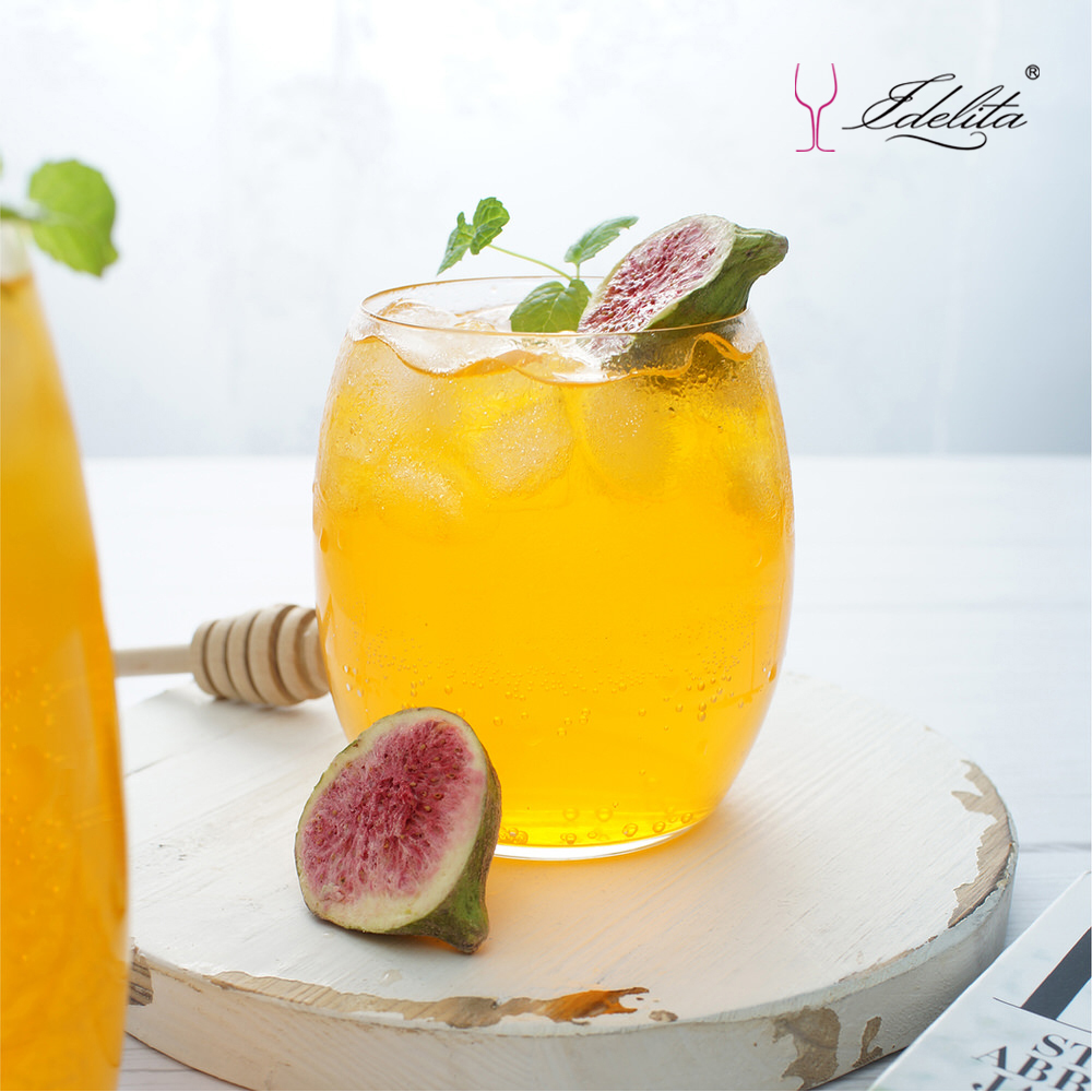 이델리타 크리스탈 언더락잔 위스키 하이볼잔 480ml, 6개