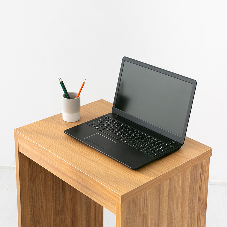 몬탁 책상 슬림형 TFM7260DS 600x450x720mm, 캄포어베니어 9296.6937 - 상세 이미지 4