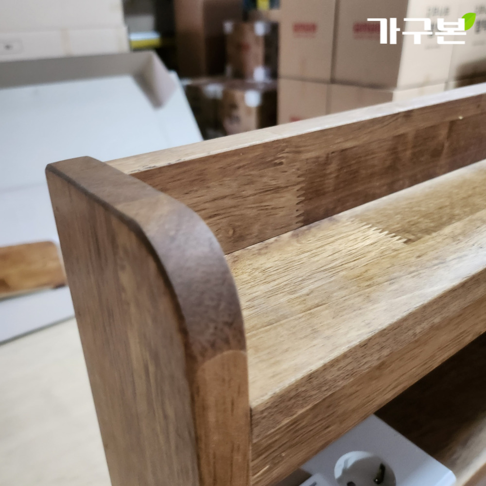 프레스토 킹사이즈침대 침대킹 라지 프레임 월넛