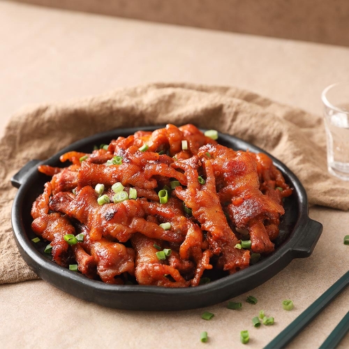 튤립불닭발 250g 직화구이 튜립불닭발 국내산 야식 소주안주 매운음식 - 상품 이미지