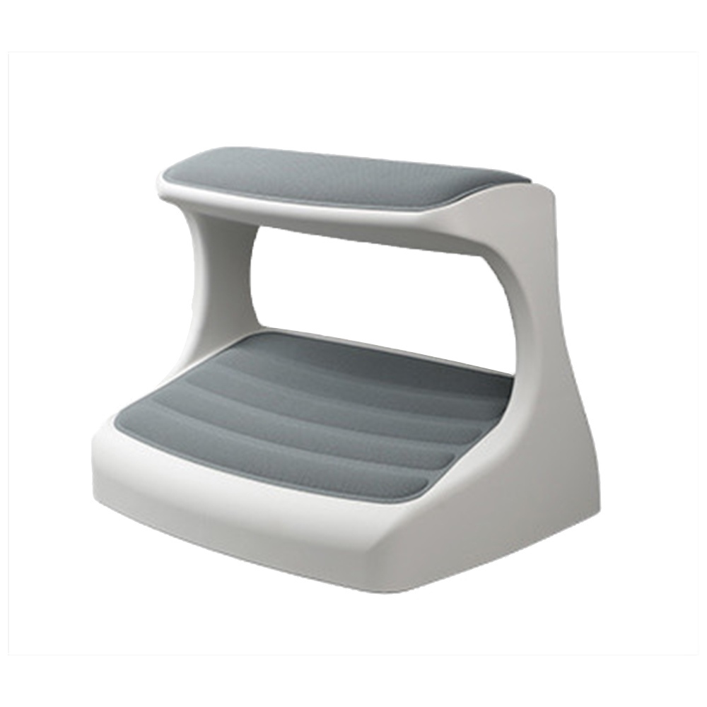 책상 발받침대 발판 사무실 컴퓨터 2단 쿠션 발받침 다리받침대 풋레스트 기본형