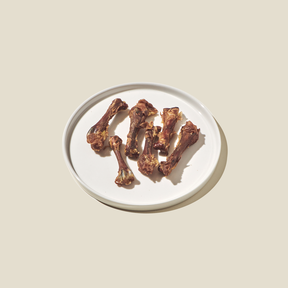 [펫크루] 강아지 훈제 애견 수제간식 훈련용 오리목뼈 불리스틱 닭가슴살 50g 이미지 6